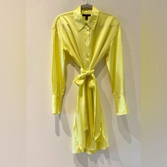 Banana Republic 100% silk shirt dress - Picture 2 of 3